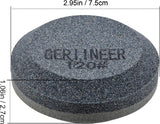 2-in-1 Slijpsteen voor Bijl en Mes – Ronde Slijpsteen (Korrel 120/240) - GERIINEER