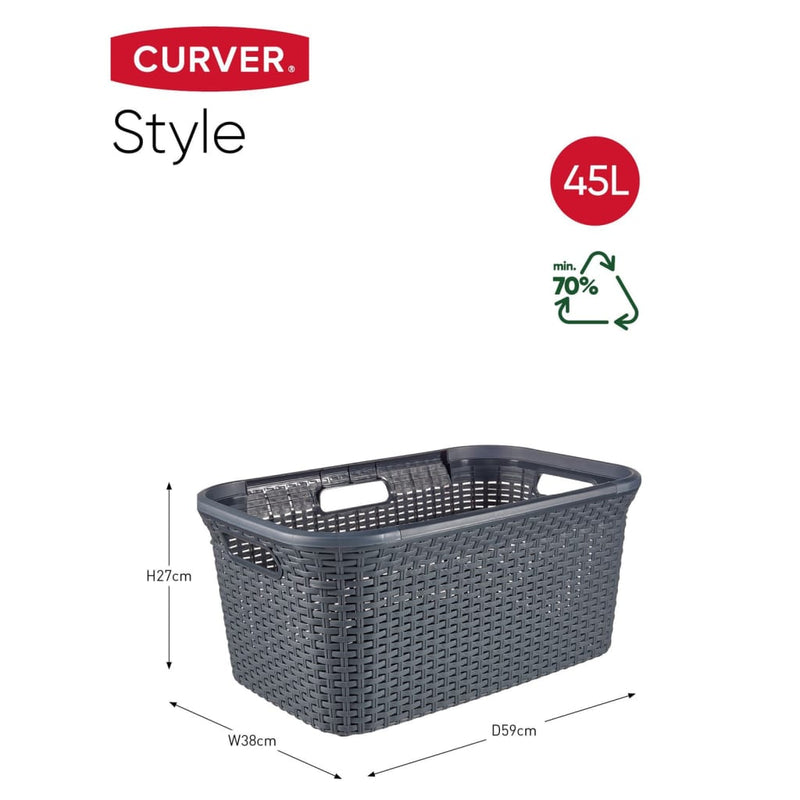 Curver Wasmand Style 45 L Kleurig