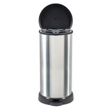 Curver Pedaalemmer Deco D-Vormig Zilverkleurig