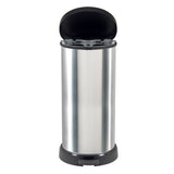 Curver Pedaalemmer Deco D-Vormig Zilverkleurig