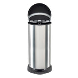 Curver Pedaalemmer Deco D-Vormig Zilverkleurig