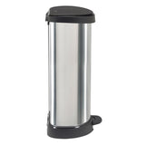 Curver Pedaalemmer Deco D-Vormig Zilverkleurig
