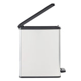 Curver Pedaalemmer Deco Smal Zilverkleurig