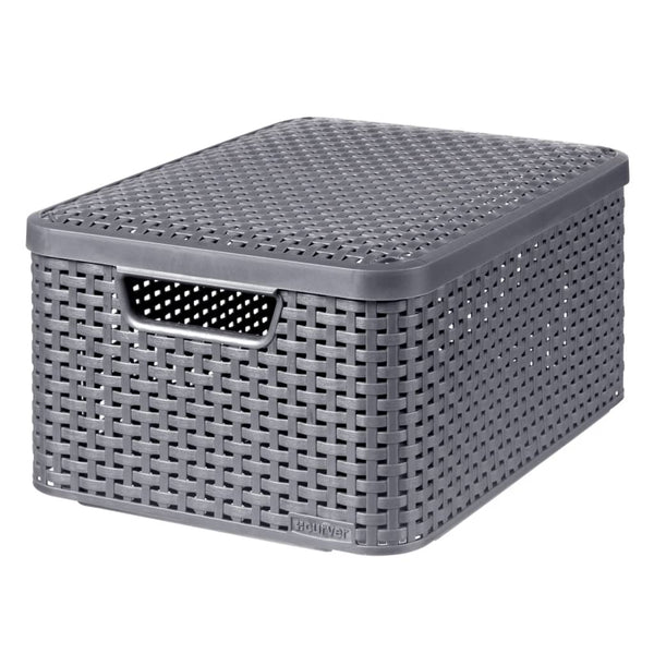 Curver Opbergbox Style Met Deksel M Metallic Kleurig