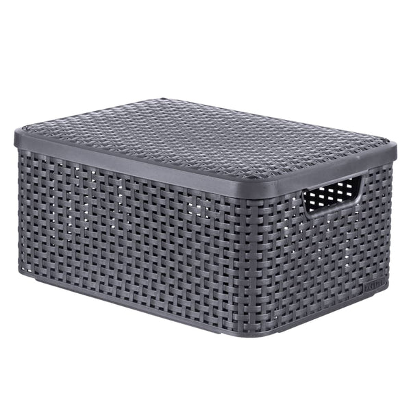 Curver Opbergbox Style Met Deksel M Metallic Kleurig