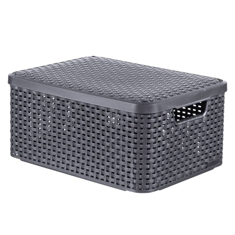 Curver Opbergbox Style Met Deksel M Metallic Kleurig