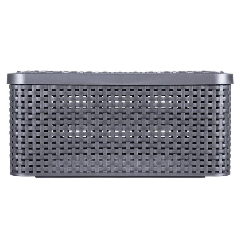 Curver Opbergbox Style Met Deksel M Metallic Kleurig
