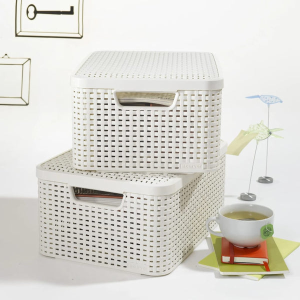 Curver Opbergbox Style Met Deksel M Crème