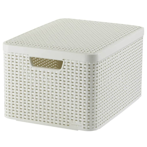 Curver Opbergbox Style Met Deksel L Crème