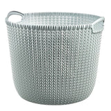 Curver Opbergmand Knit Rond L 30 L Crème