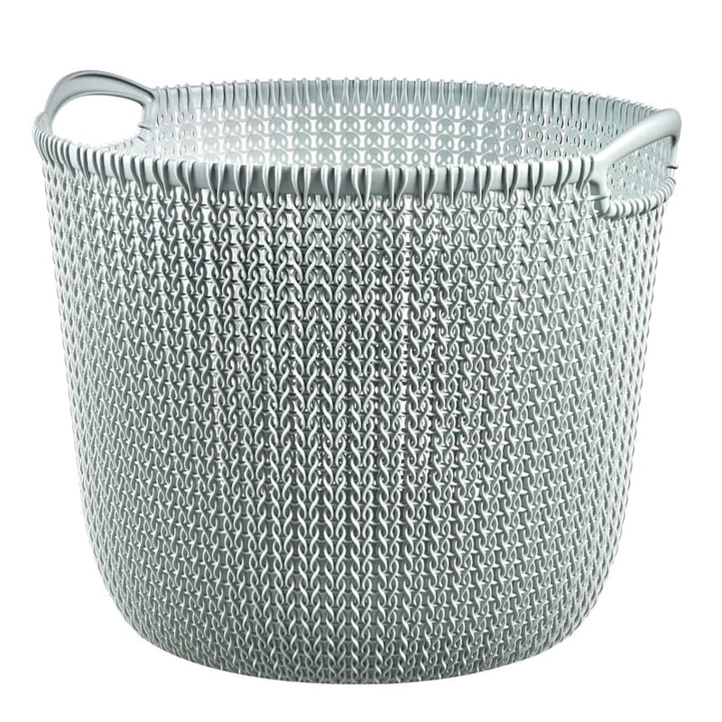 Curver Opbergmand Knit Rond L 30 L Crème
