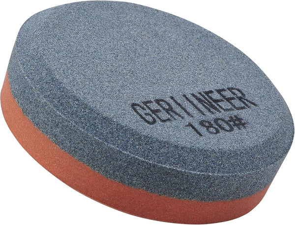2-in-1 Slijpsteen voor Bijl en Mes – Ronde Slijpsteen (Korrel 180/320) - GERIINEER