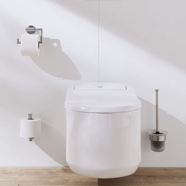 Kleine Wolke Toiletrolhouder Allegra Chroomkleurig