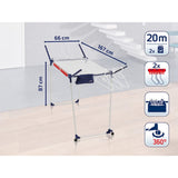Leifheit Droogrek Pegasus 200 Solid Deluxe Mobile