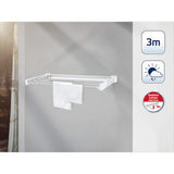 Leifheit Wanddroogrek Telegant 30 Protect 83306 Roze