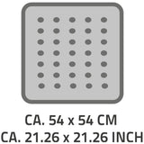 Ridder Douchemat Anti-Slip Plattfuß 54X54 Cm 67287