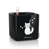 Lechuza Plantenbak Cube Glossy Cat 14 All-In-One