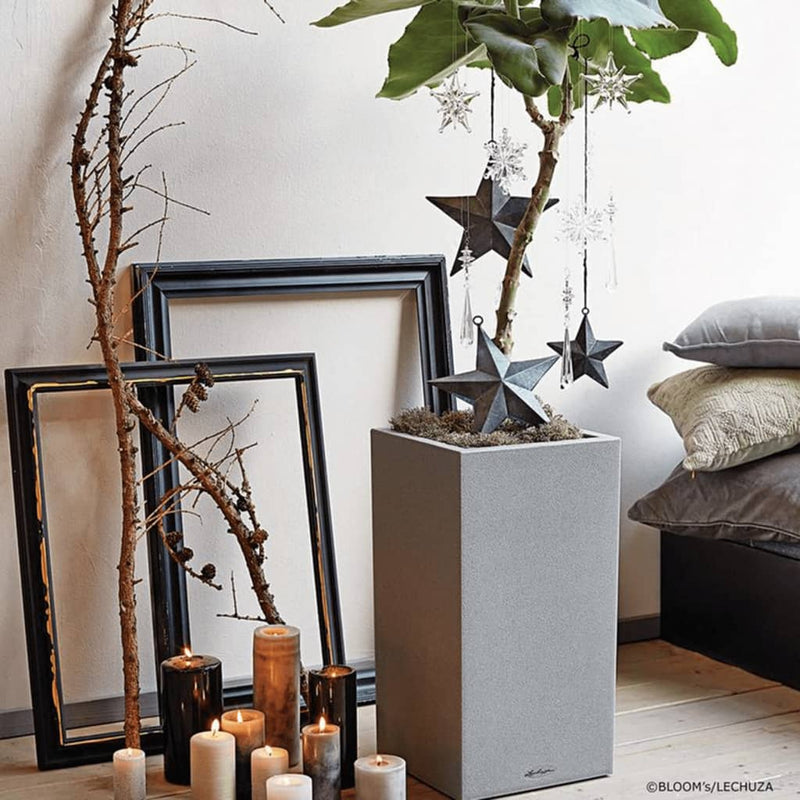 Lechuza Plantenbak Canta Stone 30 High All-In-One Steen