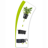 Lechuza Plantenbak Cube Color Triple Met Beugels Kleur 13684