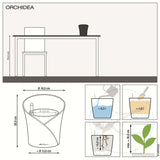 Lechuza Plantenbak Orchidea All-In-One Ø 18 Cm