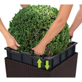 Lechuza Plantenbak Cube Cottage 40 All-In-One Kleurig