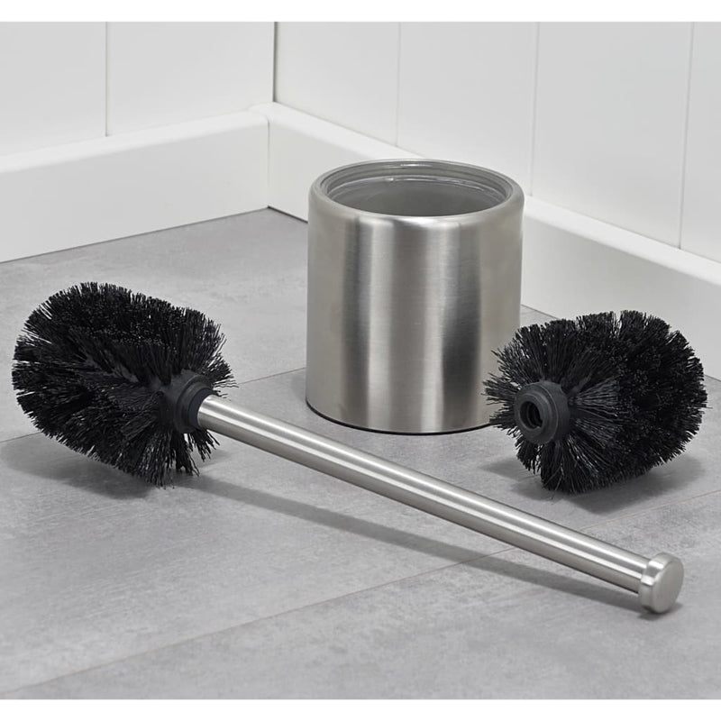 Hi Toiletborstel Met Houder 10 Cm Roestvrij Staal