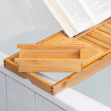 Hi Badkuiprek Verstelbaar (70-105)X22X4 Cm Bamboe