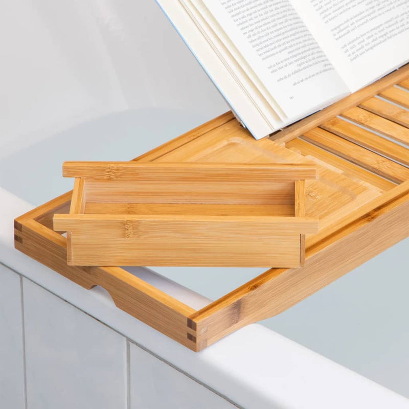 Hi Badkuiprek Verstelbaar (70-105)X22X4 Cm Bamboe