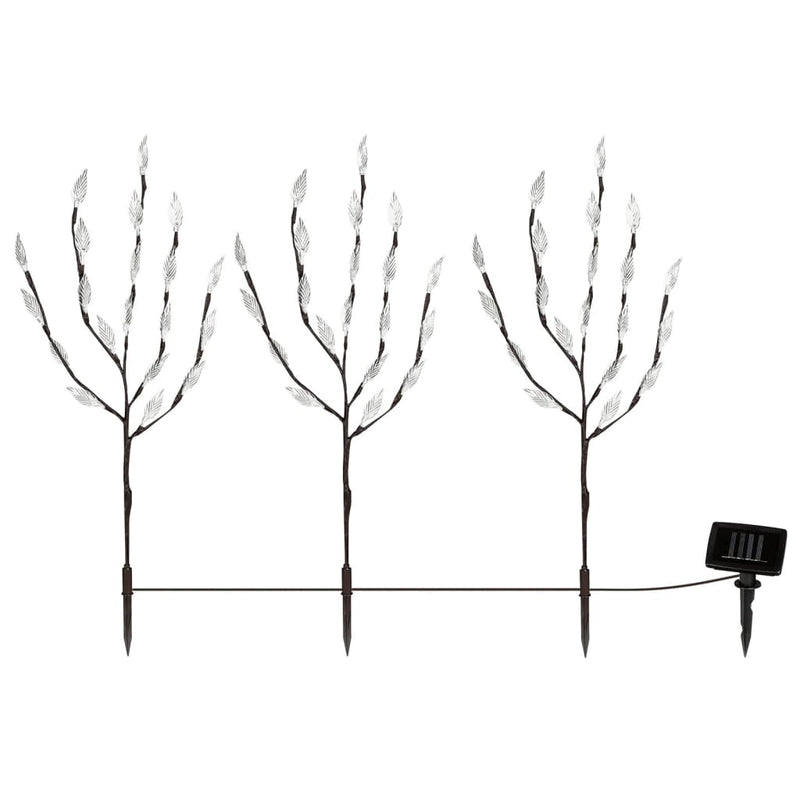 Hi Led-Lamp Struik Solar Transparant En Bruin