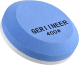 2-in-1 Slijpsteen voor Bijl en Mes – Ronde Slijpsteen (Korrel 400/800) - GERIINEER