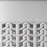 KADAX - Wasmand, 50L, multifunctionele wasmand met deksel - lichte wasverzamelaar, wassorteerder van kunststof, voor badkamer, vuile kleding, speelgoed, wasmand - Grijs