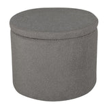 Venture Home Poef Dunken 51X51X43 Cm Teddy Greige