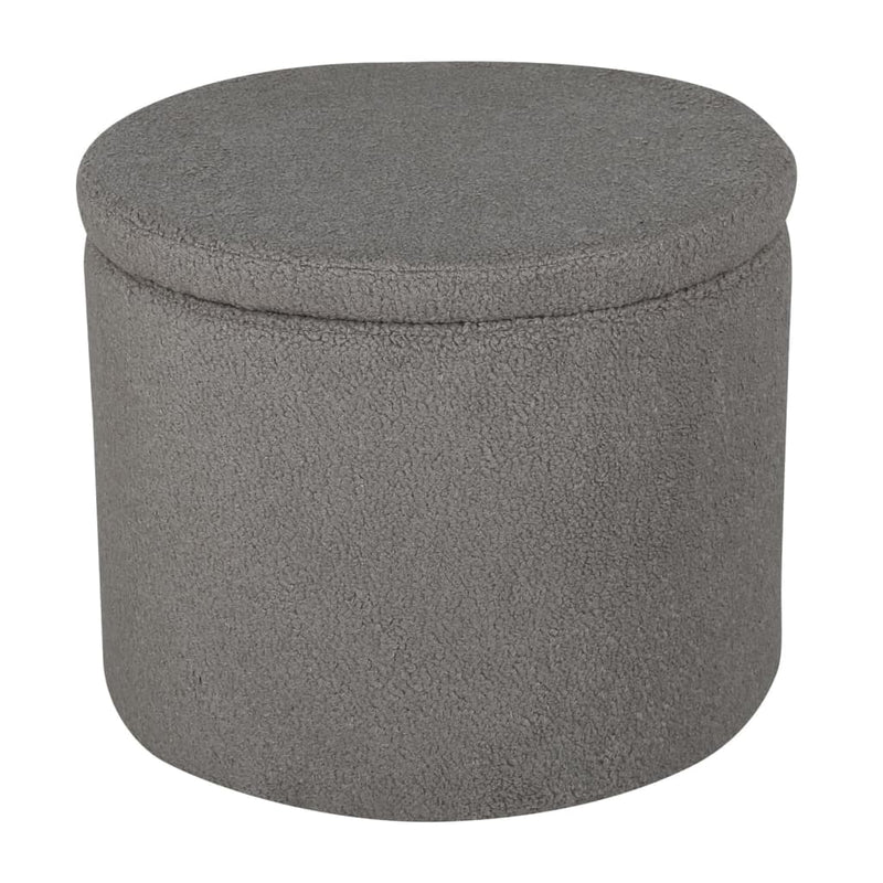 Venture Home Poef Dunken 51X51X43 Cm Teddy Greige