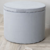 Venture Home Poef Dunken 51X51X43 Cm Ribfluweel