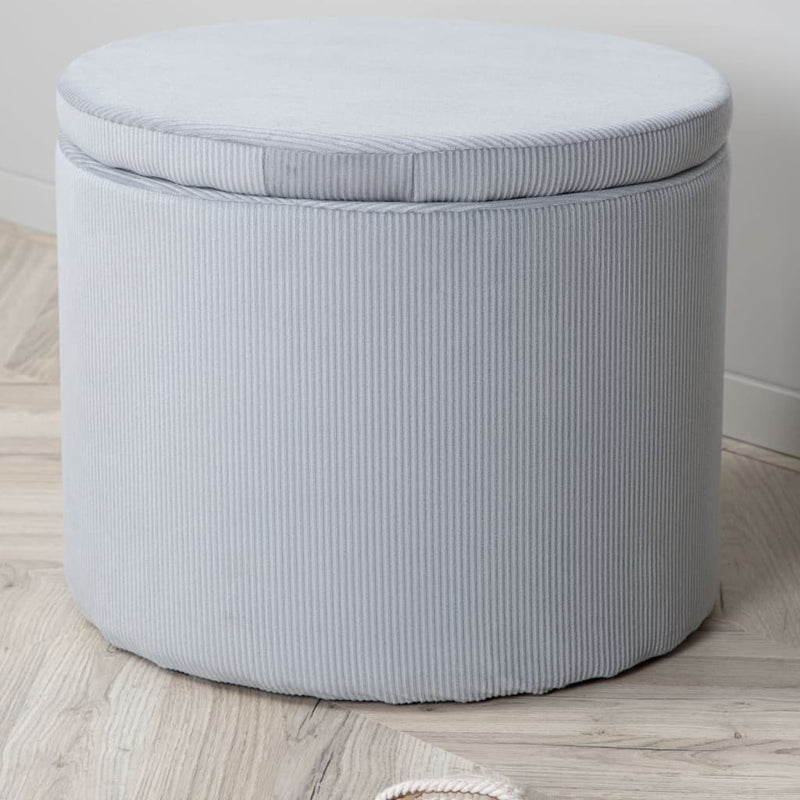 Venture Home Poef Dunken 51X51X43 Cm Ribfluweel