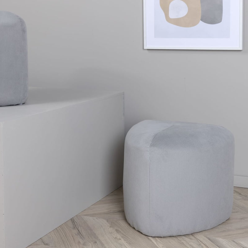 Venture Home Poef Peg 46X46X41 Cm Ribfluweel