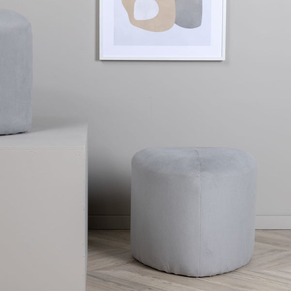 Venture Home Poef Peg 46X46X41 Cm Ribfluweel