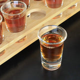 Shotglas Set – 12 Stuks van 30ml met Houder - Transparant Glas voor Feest, Club, Bar of Thuisgebruik