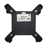 Nature Plantentrolley Met 4-Armen Verstelbaar Metaal Zwart