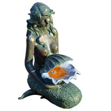 Ubbink Waterornament Oslo Bronskleurig En Kopergroen