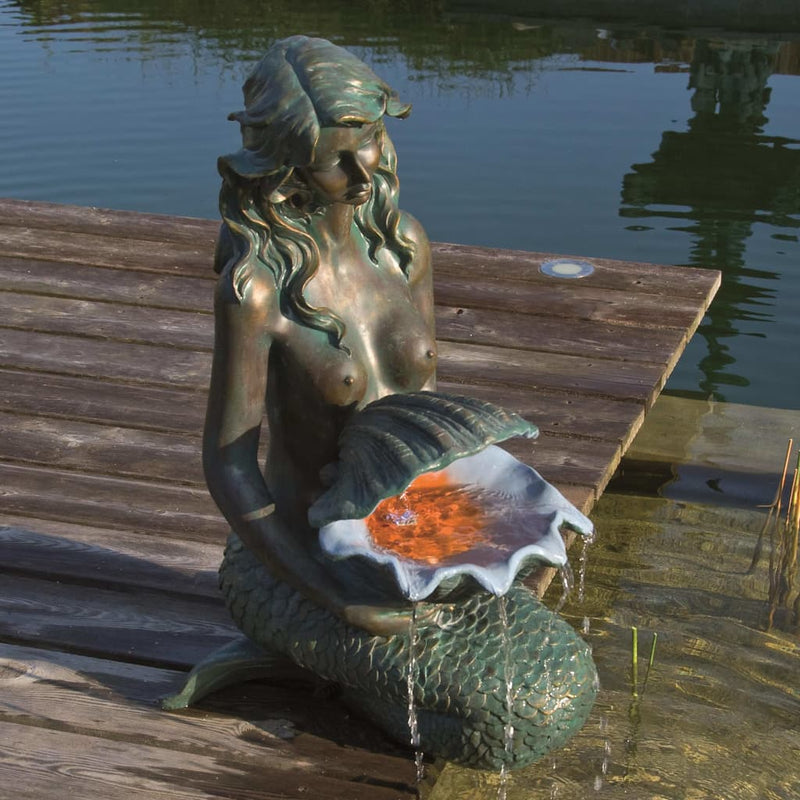 Ubbink Waterornament Oslo Bronskleurig En Kopergroen