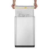 Eko Vuilnisbak Met Sensor Mirage X 80 L Matzilverkleurig