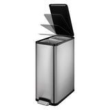 Eko Pedaalemmer Ecoslim 2X20 L Matzilverkleurig