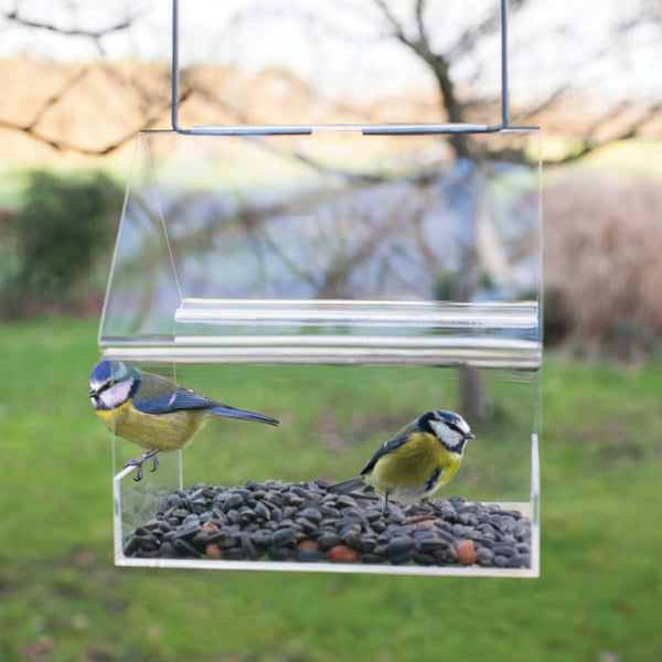 Esschert Design Vogelvoedertafel Hangend Acryl