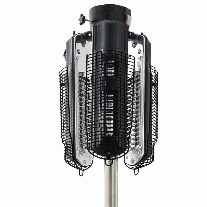 Sunred Parasolverwarming 2000 W Halogeen Zwart En Zilver Ph10 Rood