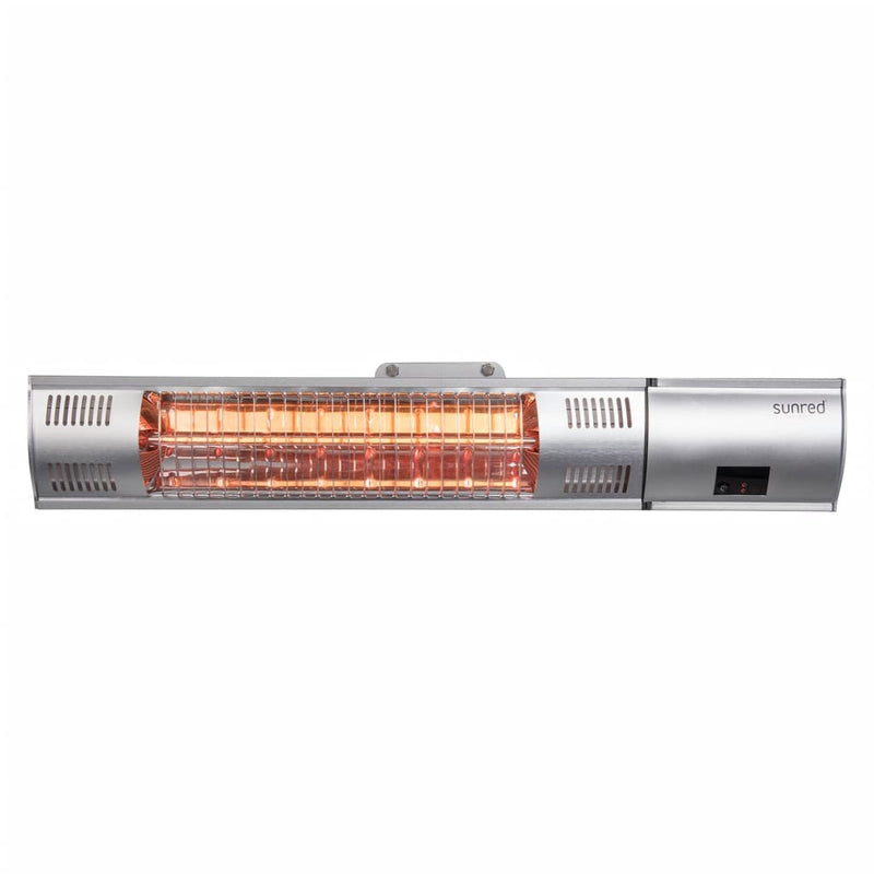 Sunred Wandverwarmer Royal Diamond 2000 W Rose Gold Zilver