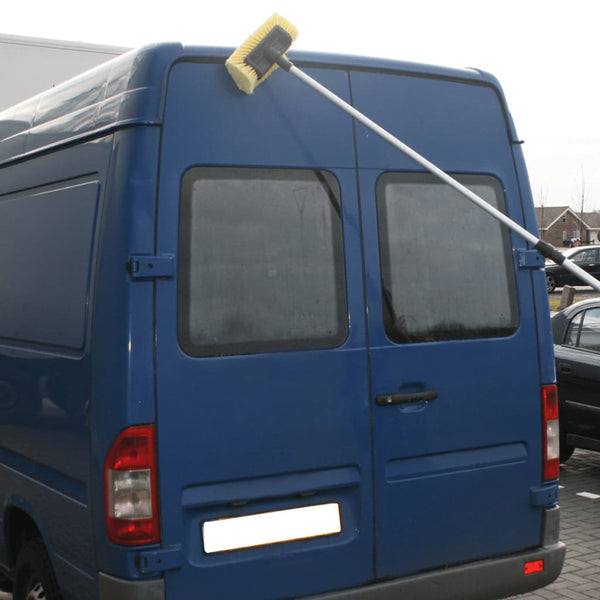 Proplus Wasborstel Met Telescopische Steel 3D 2,4 M 150685 Oranje