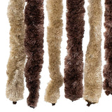 Vliegengordijn Chenille Beige En Lichtbruin