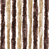 Vliegengordijn Chenille Beige En Lichtbruin