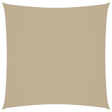 Zonnescherm Vierkant Oxford Stof Beige